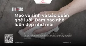 meo ve sinh va bao quan ghe luoi