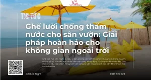 ghe luoi chong tham nuoc