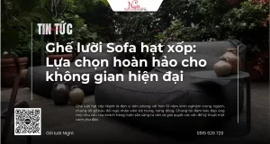 ghe luoi sofa hat xop cho khong gian