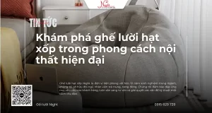 kham pha ghe luoi hat xop trong phong cach hien dai